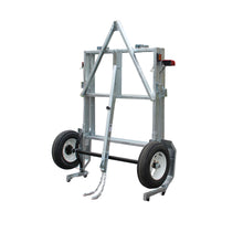 Load image into Gallery viewer, 4x8 Folding Galvanized Utility Trailer - Boxed Kit