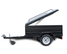 Load image into Gallery viewer, 4x6 Canopy Style Cargo Trailer 13 Inch Wheels
